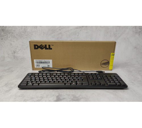 Профессиональная клавиатура USB Slim Dell KB212-B NEW
