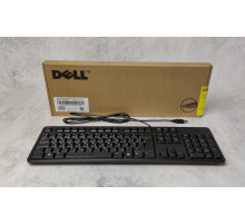 Профессиональная клавиатура USB Slim Dell KB212-B NEW