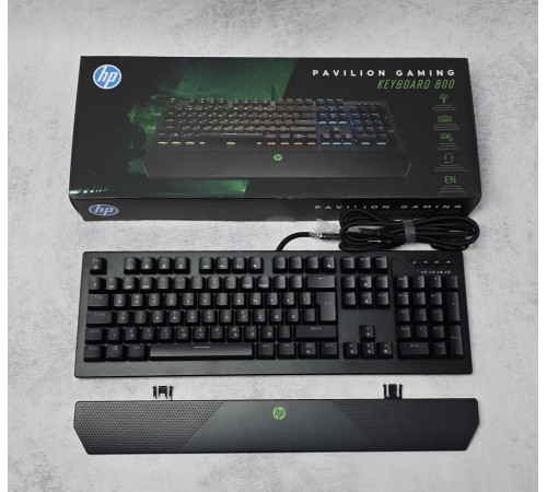 Новая игровая клавиатура HP Pavilion 800 (5JS06AA) Black NEW