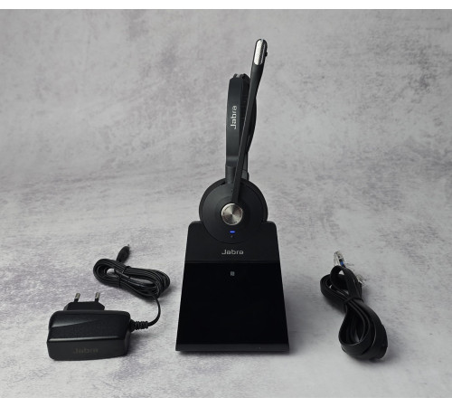 Профессиональная беспроводная Bluetooth гарнитура Jabra Engage 75 Stereo Б/У