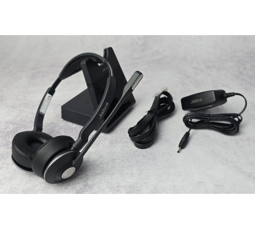 Профессиональная беспроводная Bluetooth гарнитура Jabra Engage 75 Stereo Б/У
