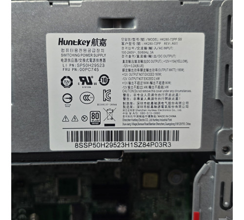 Компьютер Lenovo ThinkCentre m710s SFF i3-6100 8GB DDR4 NVMe 256Gb SSD