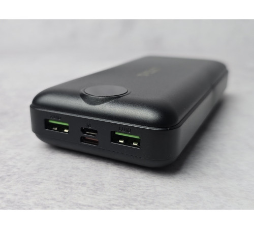 Павербанк Power Bank PC5 JIGA 30000mAh 22,5W QC3.0 Black NEW Новый