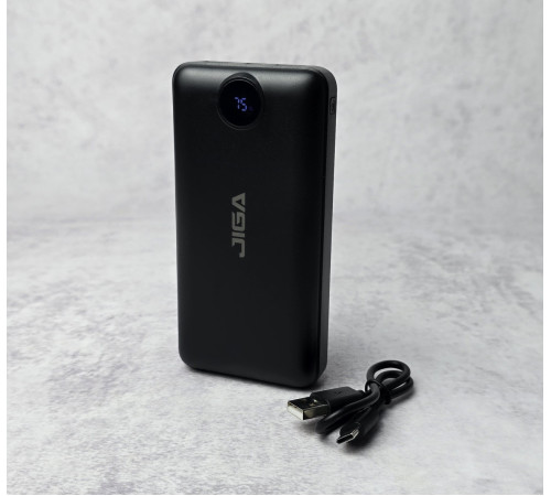 Павербанк Power Bank PC5 JIGA 30000mAh 22,5W QC3.0 Black NEW Новый