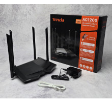 Wi-Fi Роутер Tenda AC10 (AC1200) 4 антенны Black NEW Новый