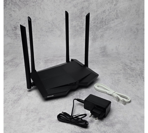 Wi-Fi Роутер Tenda AC10 (AC1200) 4 антенны Black NEW Новый