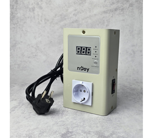 Стабилизатор напряжения (Реле напряжения) Njoy Royer 16А White NEW Новый