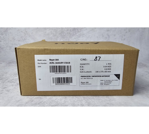 Стабилизатор напряжения (Реле напряжения) Njoy Royer 16А White NEW Новый