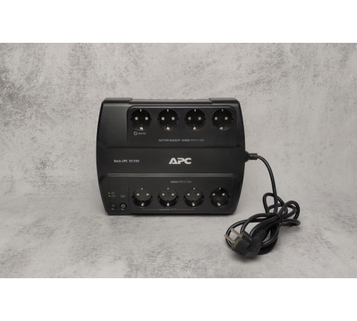 Источник бесперебойного питания (ИБП) APC Back-UPS ES 550VA (BE550G-RS)+ АКБ 12V 7AH