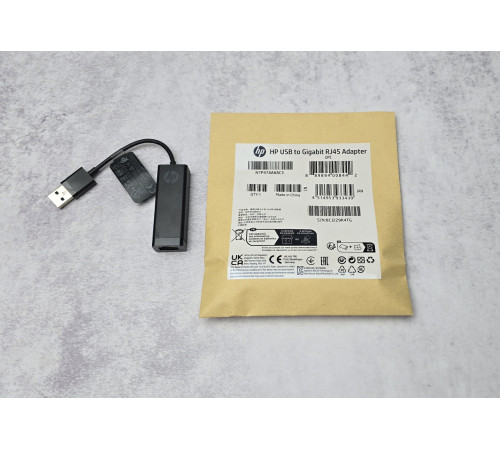 Переходник HP USB 3.0 to Gigabit RJ45 adapter NEW Новый