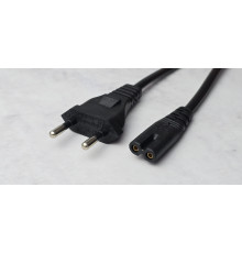 Сетевой кабель питания 220 V IEC C7 2pin 1.8 м