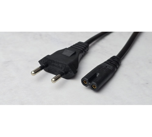 Сетевой кабель питания 220 V IEC C7 2pin 1.8 м