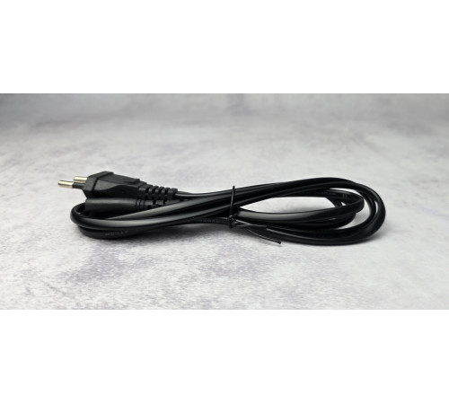 Сетевой кабель питания 220 V IEC C7 2pin 1.8 м