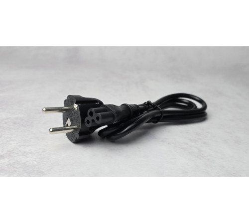 Кабель питания 220 V CEE 7/7 – IEC C5, 3pin. 1.8 м