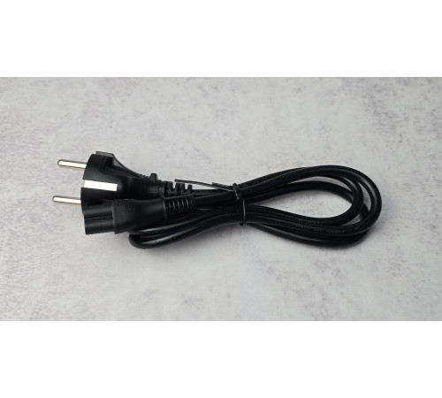 Кабель питания 220 V CEE 7/7 – IEC C5, 3pin. 1.8 м