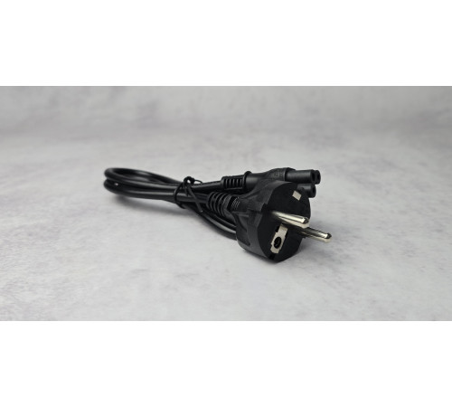 Кабель питания 220 V CEE 7/7 – IEC C5, 3pin. 1.8 м