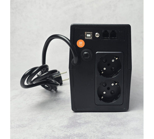 Источник бесперебойного питания (ИБП) NJOY Horus Plus 800 (PWUP-LI080H1-AZ01B) Black NEW Новый