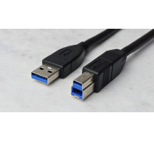Кабель для принтера USB 3.0 AM/BM 1.5 м Black