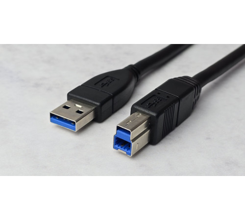 Кабель для принтера USB 3.0 AM/BM 1.5 м Black