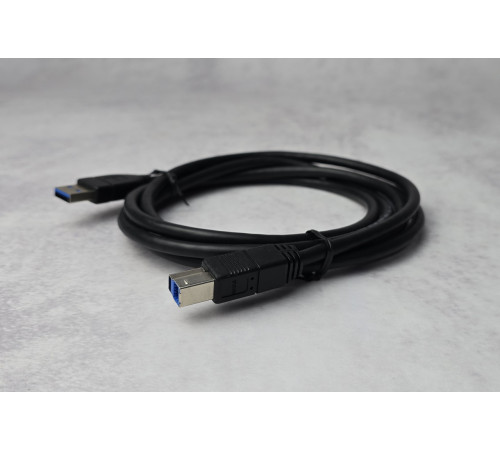 Кабель для принтера USB 3.0 AM/BM 1.5 м Black