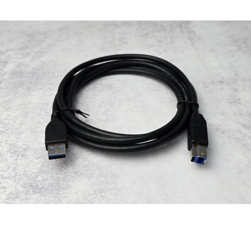 Кабель для принтера USB 3.0 AM/BM 1.5 м Black
