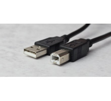 Кабель для принтера USB 2.0 AM/BM 1.5 м Black