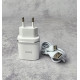 Сетевое зарядное устройство Hoco C12Q (QC3.0 USB/3A) + кабель Type-C NEW Новый