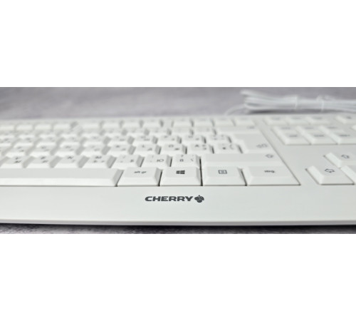 Современная клавиатура Cherry KC 1000 1.8 м USB 2.0 Белая White NEW