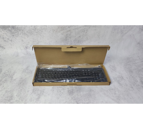 Современная клавиатура HP USB Slim KB для комфорта 1.8 м Black NEW
