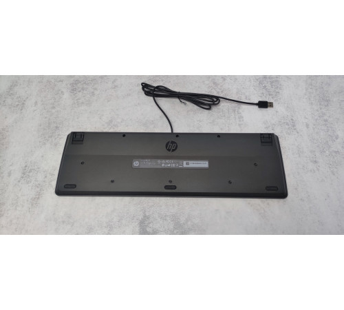 Современная клавиатура HP USB Slim KB для комфорта 1.8 м Black NEW