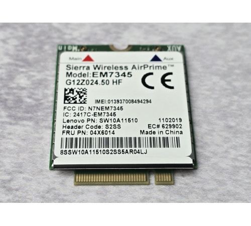 LTE модем Lenovo EM7345
