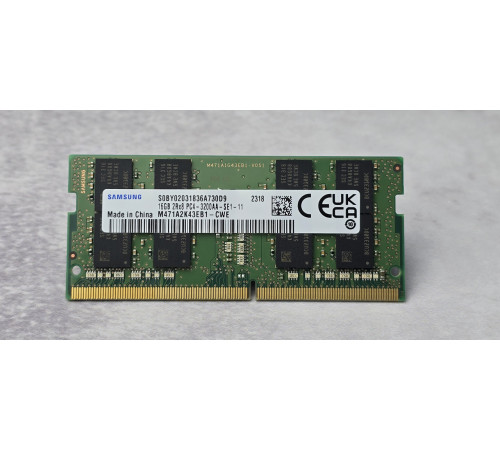 Оперативная память Samsung 16Gb DDR4 So-Dimm 3200MHz Новая NEW