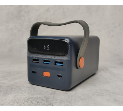 Павербанк PowerBank Choetech B664 50000mAh PD+QC 65W Black (B664) Новый NEW