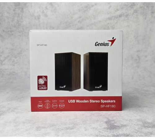 Акустическая система Genius SP-HF180 2x3W Новая NEW