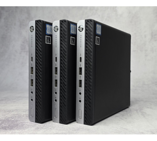Компьютер ПК HP 600 G4 Mini i3-8100t 8Gb DDR4 NVMe 256Gb SSD