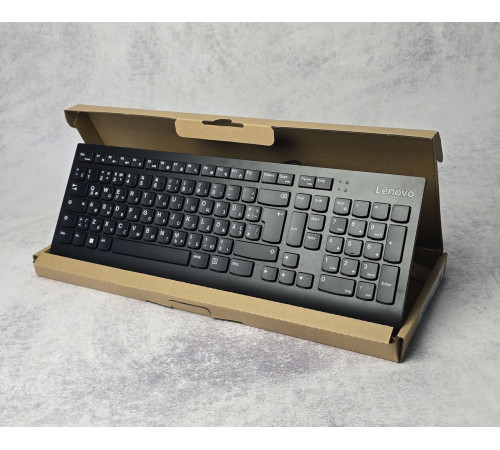 Профессиональная клавиатура Lenovo Calliope Gen2 Black USB НОВАЯ Black NEW