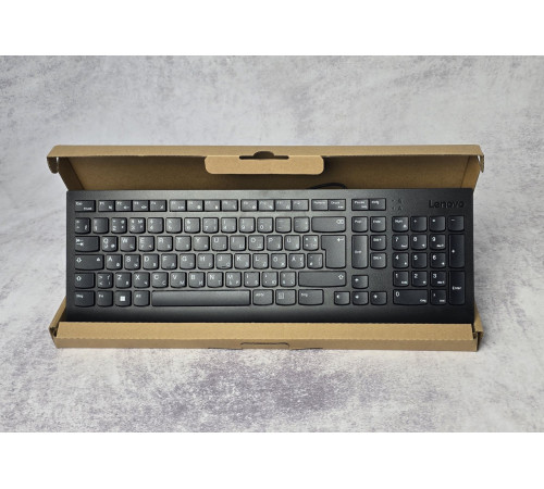 Профессиональная клавиатура Lenovo Calliope Gen2 Black USB НОВАЯ Black NEW