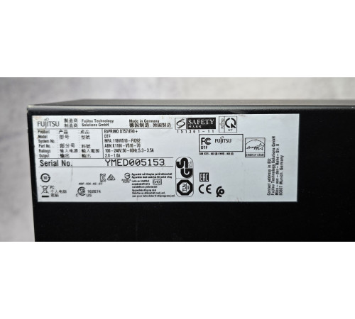 Компьютер ПК Fujitsu D757 SFF i5-7400 8Gb DDR4 128Gb SSD