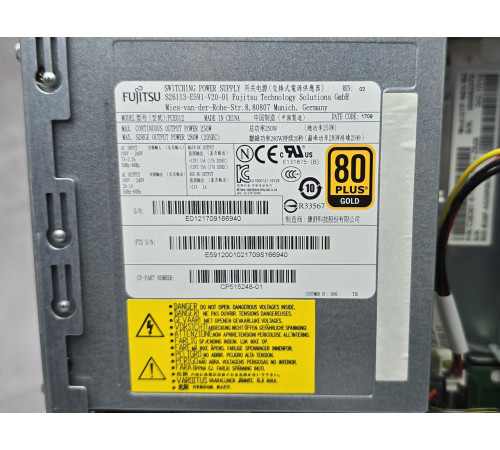 Компьютер ПК Fujitsu D757 SFF i5-7400 8Gb DDR4 128Gb SSD