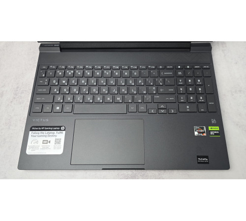 Ноутбук 15.6" HP VICTUS 15-FB1013DX 144Hz Ryzen 5 7535HS RTX 2050 4Gb  16GB DDR5 512Gb SSD 1920х1080 LED IPS