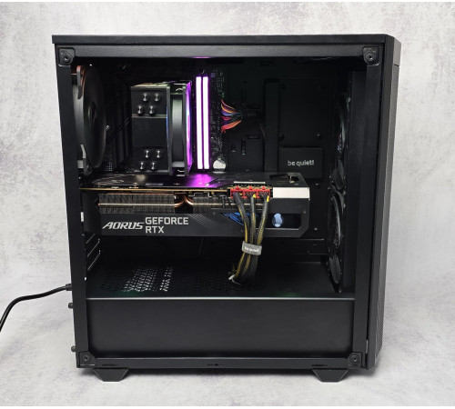 Игровой ПК компьютер Be quiet! i5-13600kf RTX 3080 Aorus 32Gb DDR4 1Tb NVMe SSD M.2(Новый) БП 1000W