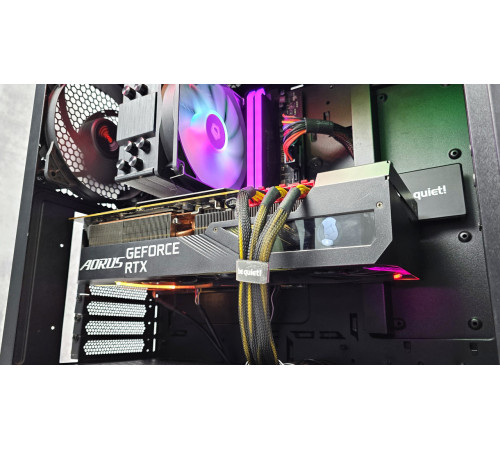 Игровой ПК компьютер Be quiet! i5-13600kf RTX 3080 Aorus 32Gb DDR4 1Tb NVMe SSD M.2(Новый) БП 1000W
