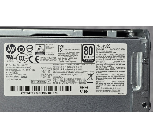 Компьютер ПК HP 600 G3 SFF i3-6100 8GB DDR4 128Gb SSD