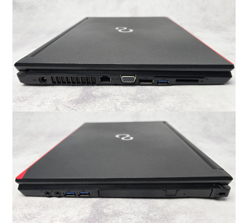 Ноутбук 15.6" Fujitsu LifeBook E556 i3-6100U 8GB DDR4 120Gb SSD 1920x1080 IPS LED