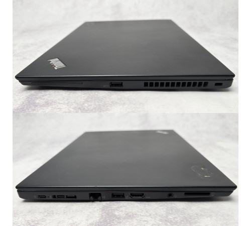 Ноутбук 14" Lenovo Thinkpad T480s i5-8650U 8GB распай + 8GB DDR4 256GB SSD M.2 NVME 1920x1080 IPS Touch