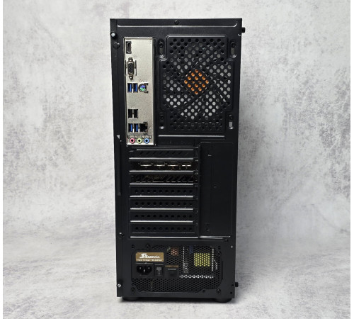 Игровой ПК компьютер Radeon RX6800 Ryzen 5 7500F 32GB DDR5 NVME 1Tb NVME SSD M.2 SeaSonic 850W Black NEW