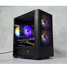 Игровой ПК компьютер Radeon RX580 8Gb Ryzen 5 3600 16Gb DDR4 512GB SSD M.2 NVME 1stPlayer 600W Black NEW