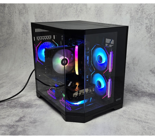 Игровой ПК компьютер Qube GF RTX3080 Ryzen 5 7500F 32Gb DDR5 1Tb Patriot P300 NVMe SSD M.2 850W NEW