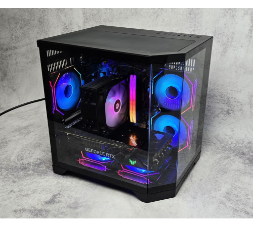Игровой ПК компьютер Qube GF RTX3080 Ryzen 5 7500F 32Gb DDR5 1Tb Patriot P300 NVMe SSD M.2 850W NEW