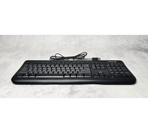Клавиатура USB Microsoft Keyboard Wired 600 Black